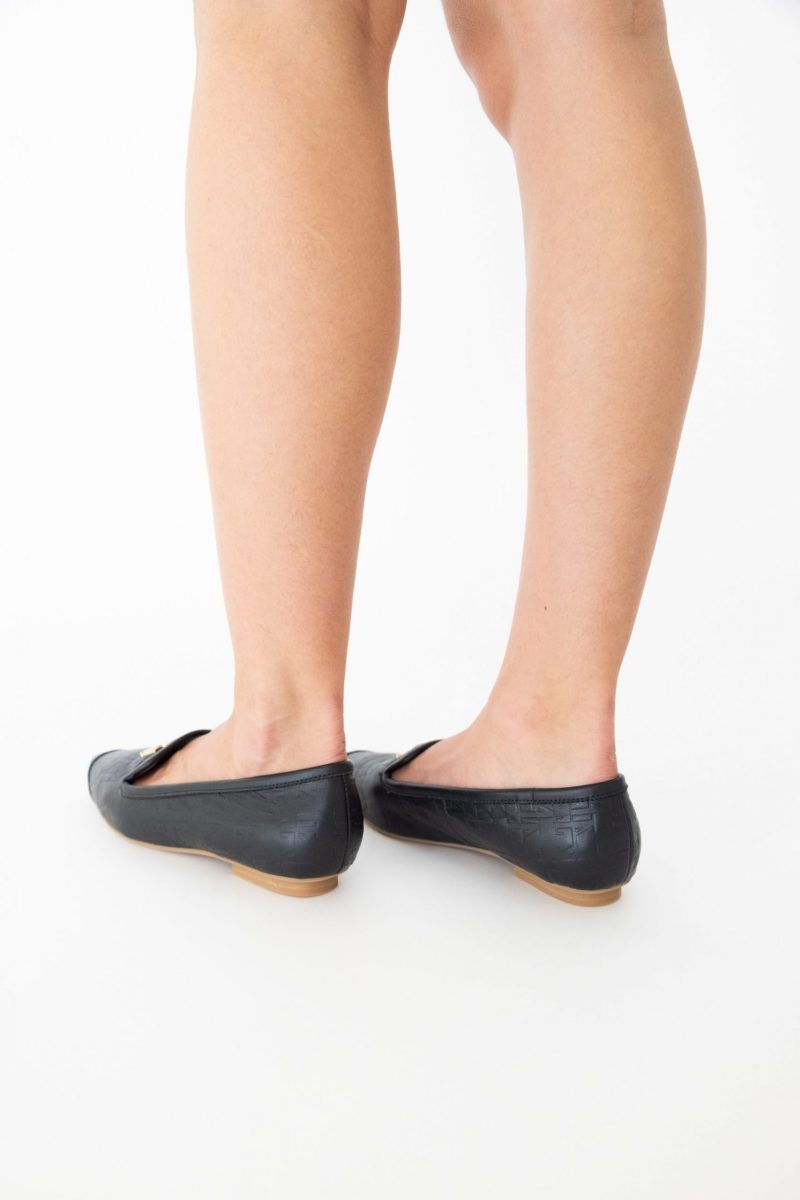 Ava Women’s Leather Flat Shoes (2)-min